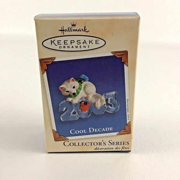 Hallmark Other - Hallmark Keepsake Christmas Ornament Cool Decade 2003 White Fox #4 New Vintage